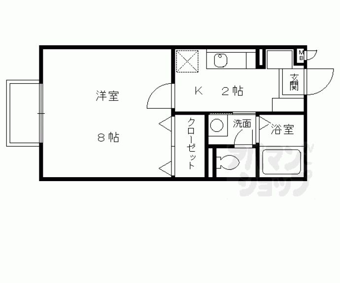 【アビタシオン・グラート】間取