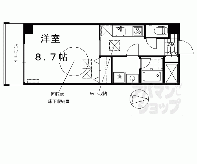 【スールバリエルネス壬生川】間取