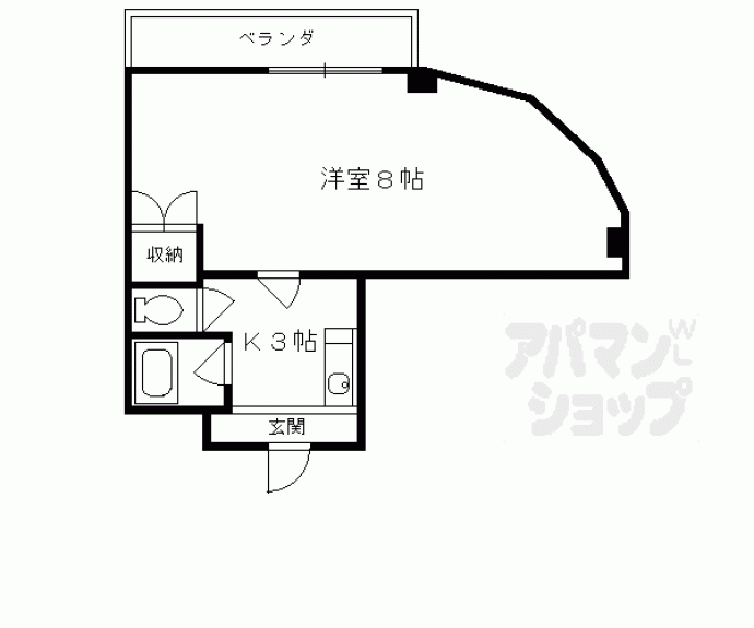 【内藤マンション】間取