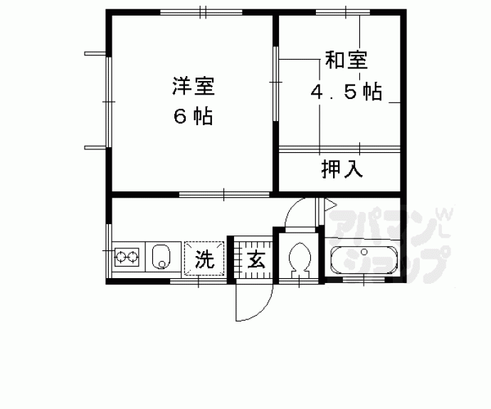 【マンション暁】間取