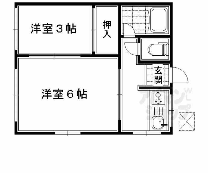 【マンション暁】間取