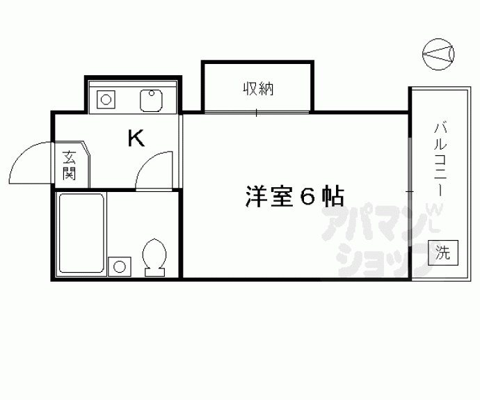 【ロイヤルハウス東山】間取