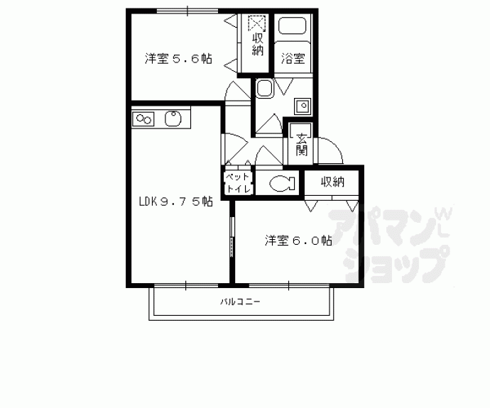 【ヴェネシェモワ】間取