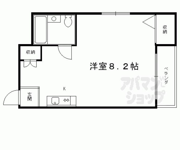 【メイゾン油小路】間取