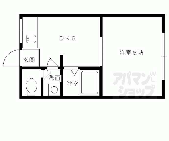 【フラクハイツ】間取