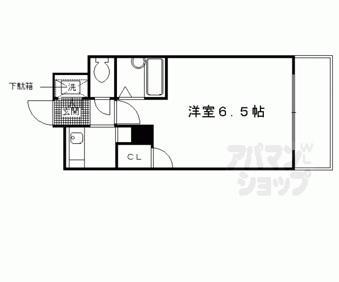 【カーサ桃山】間取