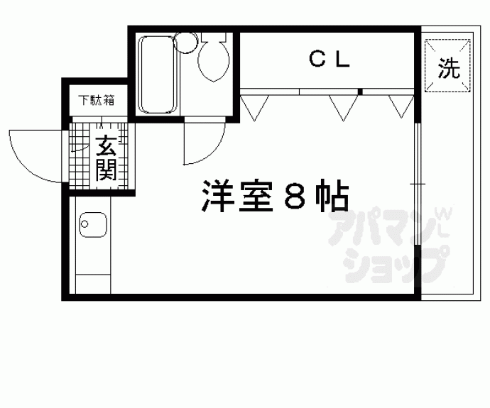 【カーサ桃山】間取