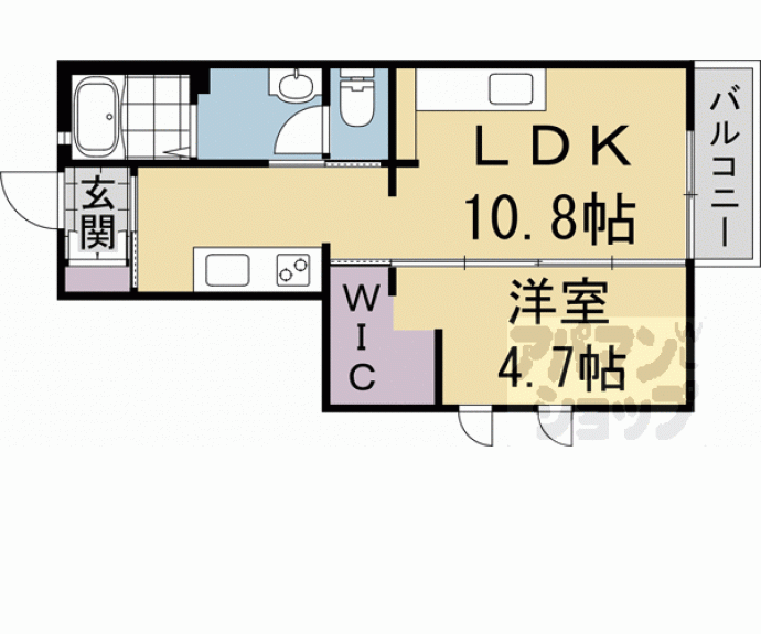 【プエンテ東山】間取