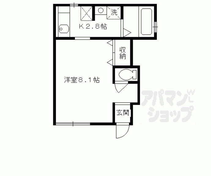 【プチ・シャトー伏見】間取