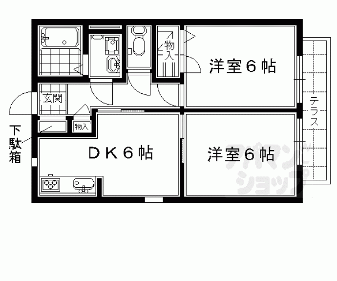 【シャーメゾン香音】間取