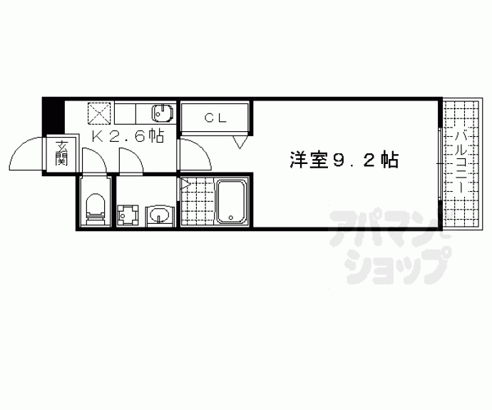 【ＣＯＺＹオオタ】間取