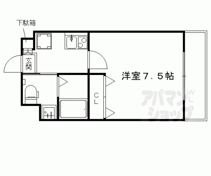 【メゾンヴィナーシャ】間取