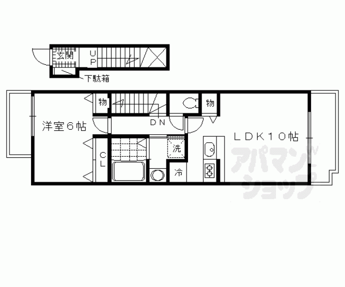 【プロムナード醍醐】間取