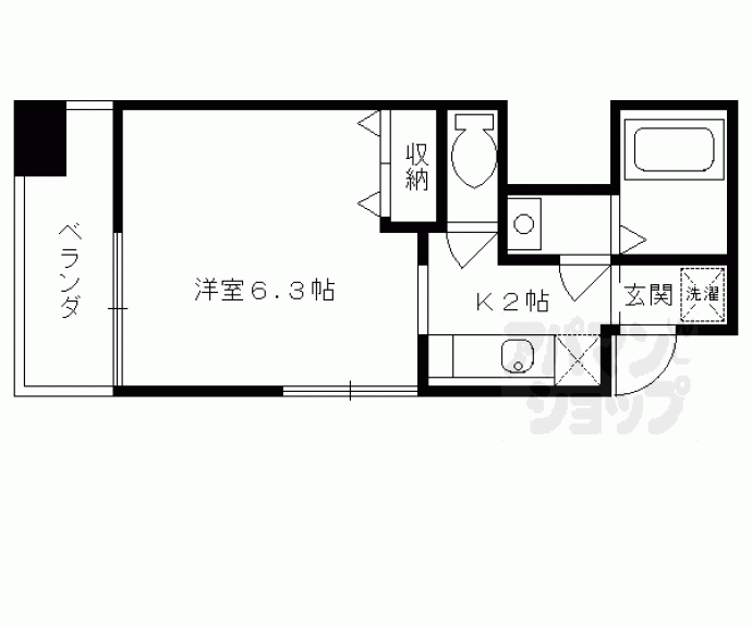 【グラマシー京都】間取