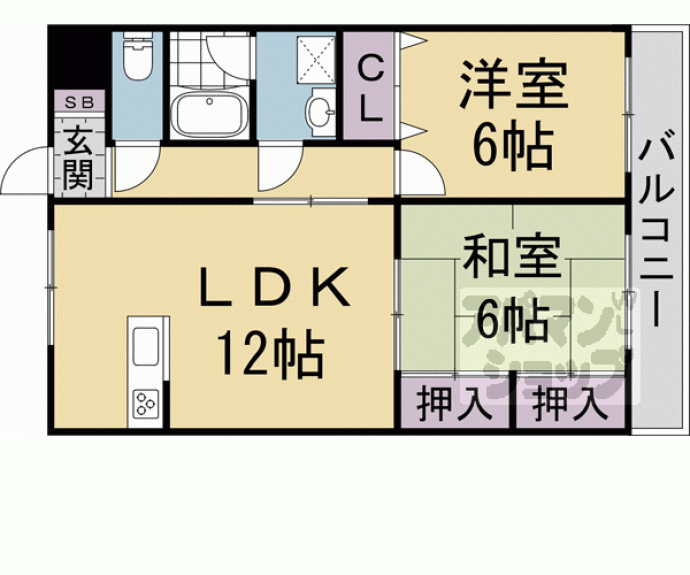 【マンションＦＤＫ】間取