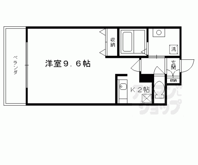 【スワンズ京都セントラルシティ】間取