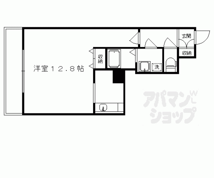 【スワンズ京都セントラルシティ】間取