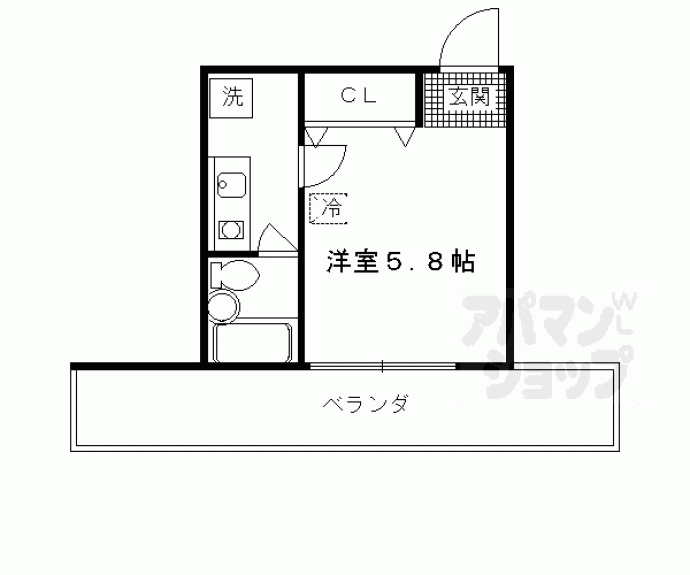 【パインフィールド日ノ岡】間取