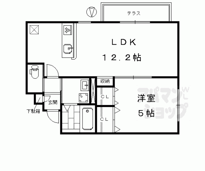 【オリーヴハウス】間取