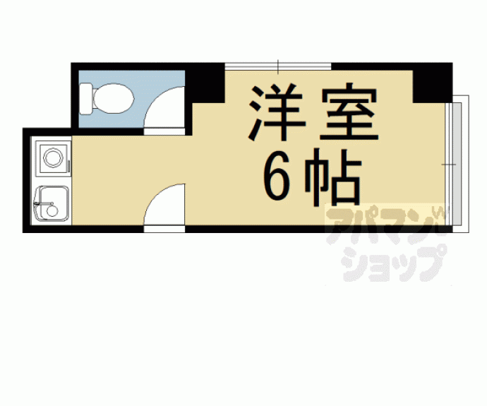 【河原町フラット】間取