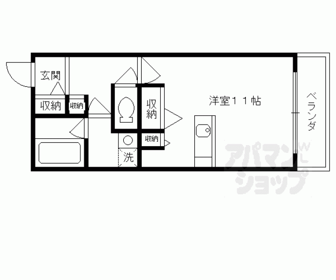 【西八條邸彩丹】間取