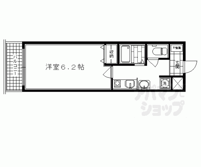 【シカタシスビルディング】間取