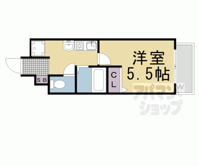 【ＳＨＩＣＡＴＡ　ＳＩＸ　ＢＬＤＧ】間取