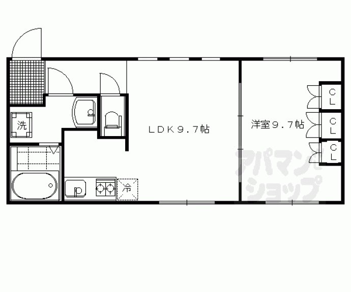 【アーバネックス三条】間取