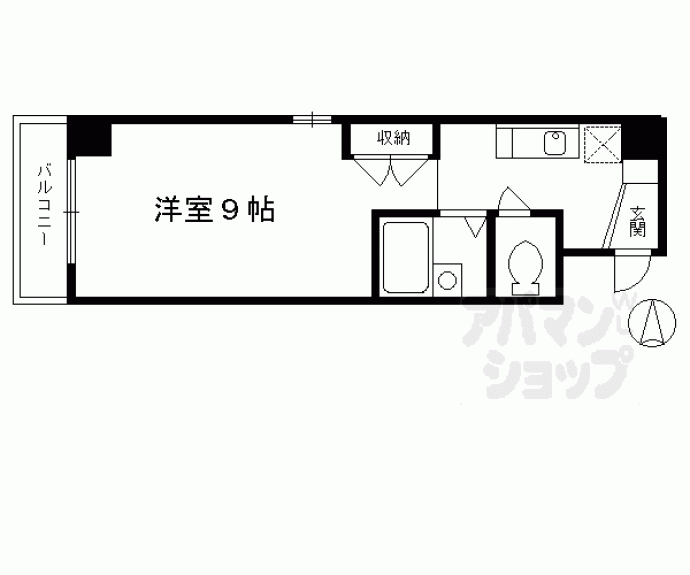 【ＨＧＹ富小路】間取