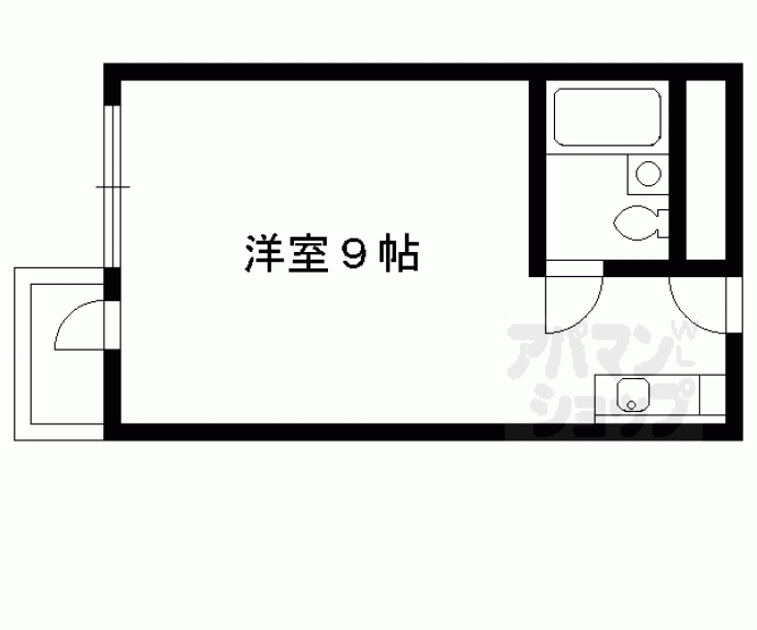 【ＦＯＲＵＭ四条烏丸】間取