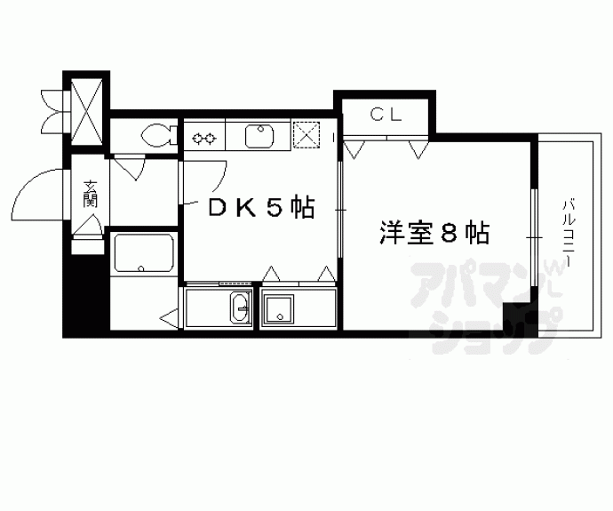 【グランレブリー新町】間取