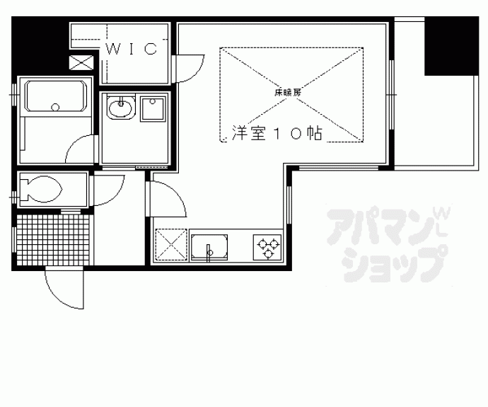 【ＳＵＭＩＫＡ六角高倉】間取