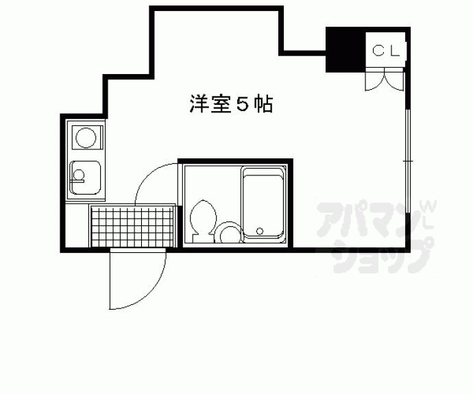 【カーサデ河原町】間取