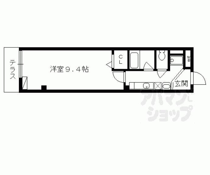 【シティコート室町】間取