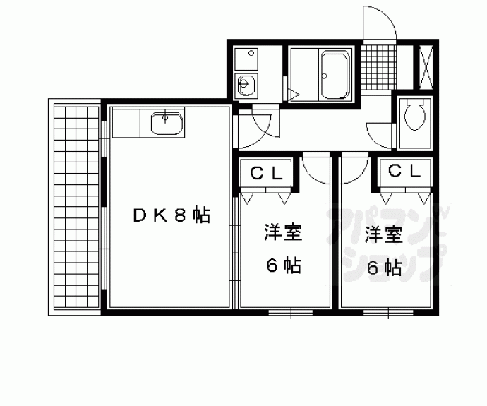 【エル　ソレイユ】間取