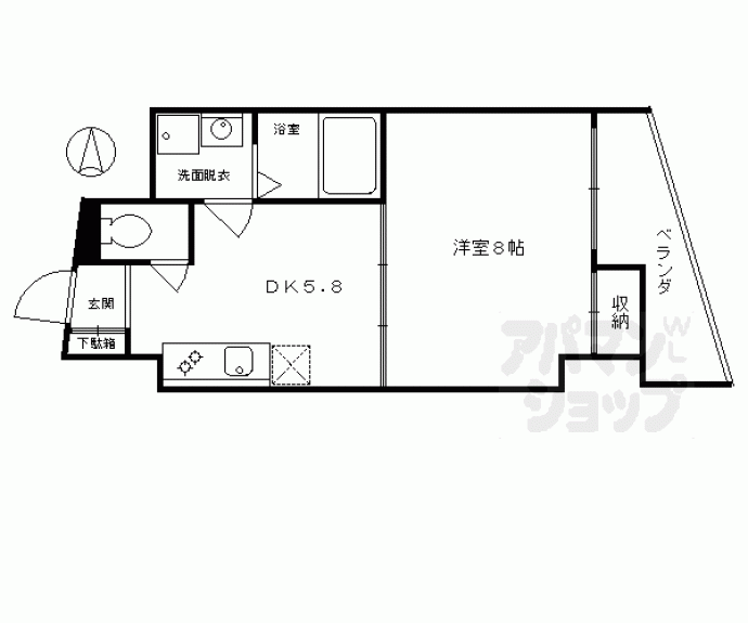 【フィガロコート】間取