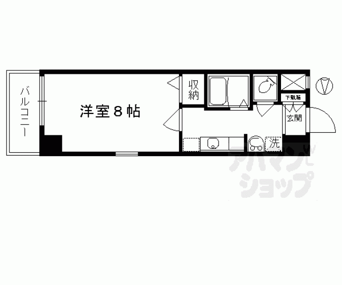 【ロイヤルシティ西大路】間取