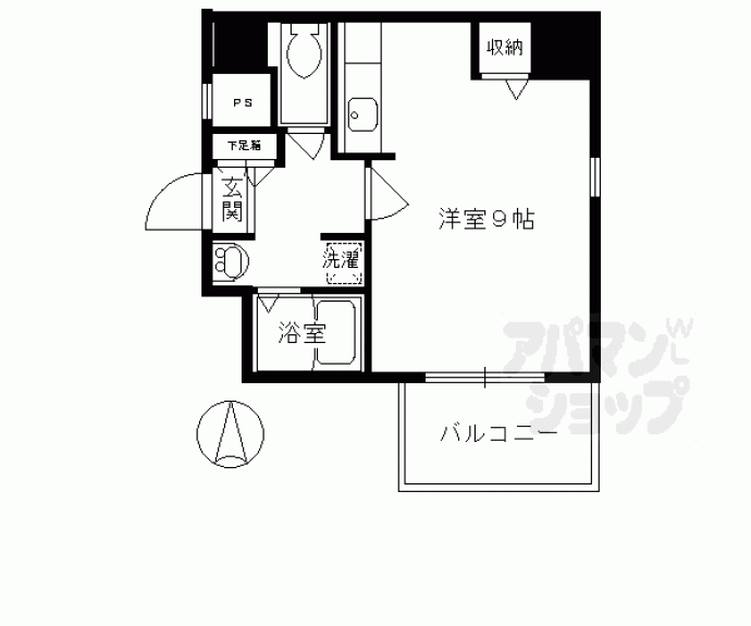 【ロイヤルシティ西大路】間取