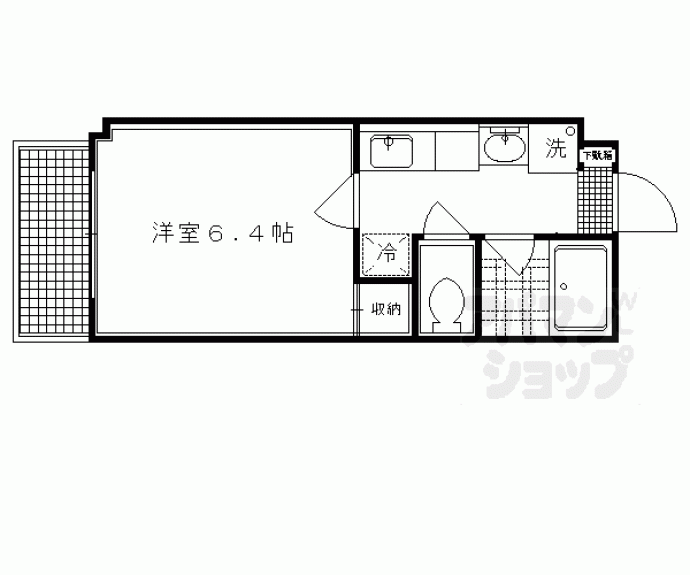 【ＳＫ東堀川】間取