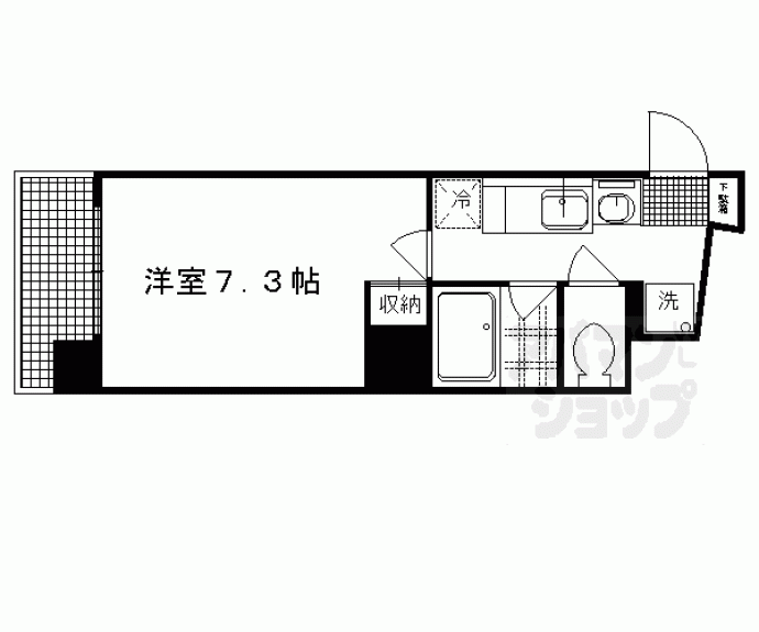 【ＳＫ東堀川】間取