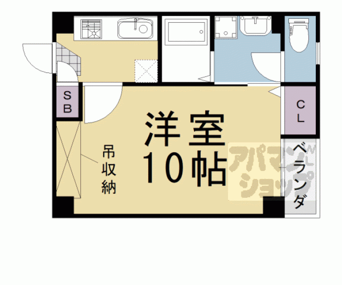 【レジデンス池ノ内】間取