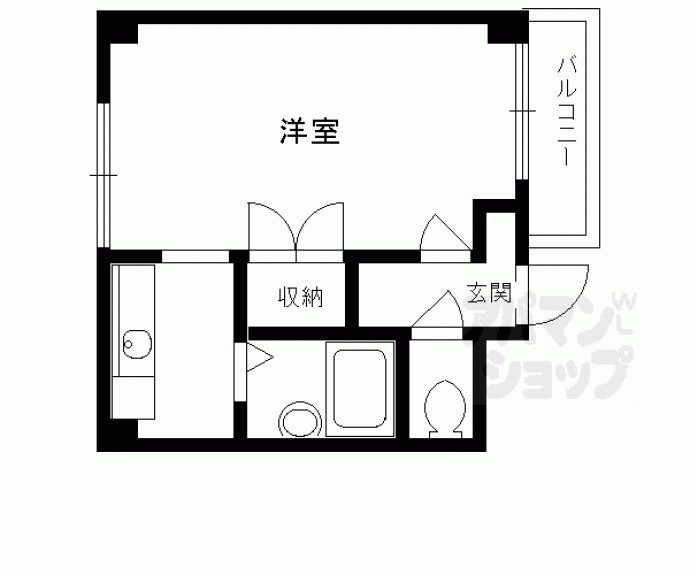 【ハイツクリオネ】間取