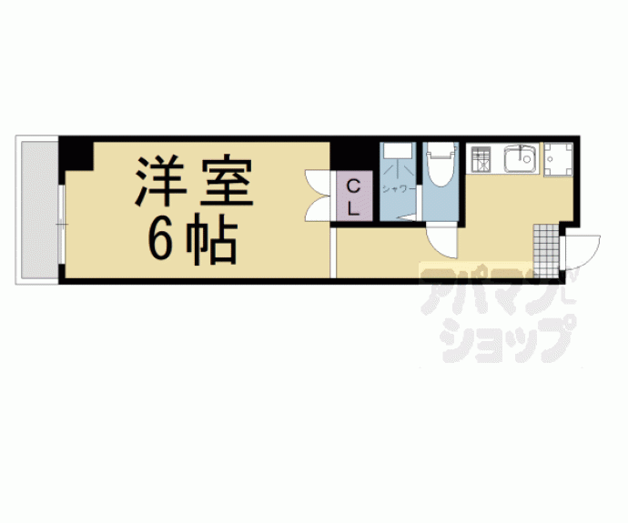 【セゾン大黒町】間取