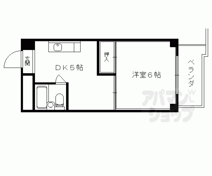 【グランディール葭屋】間取