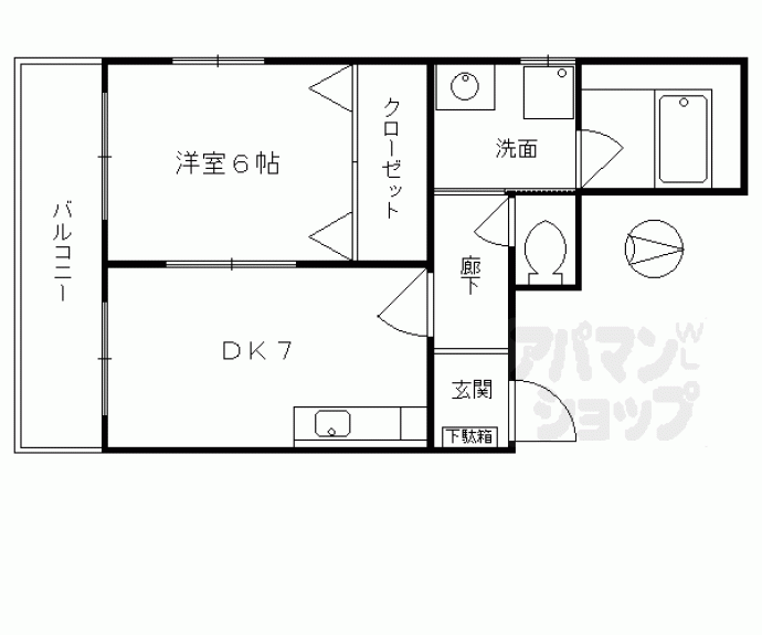 【庵・ふたば】間取