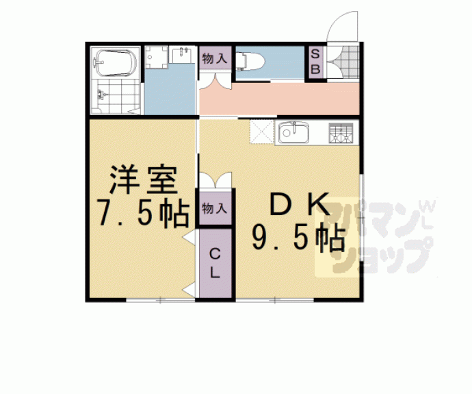 【阪急アパート】間取