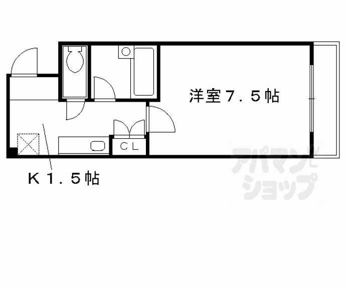 【アトレ万寿寺】間取