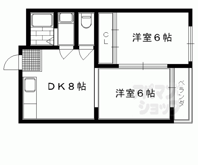 【エトワール中村】間取