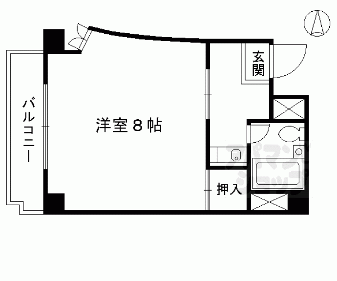 【カミュエラ四条】間取