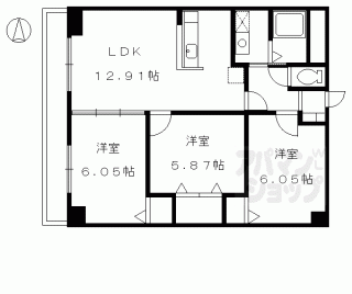 【ル・フロール烏丸五条】